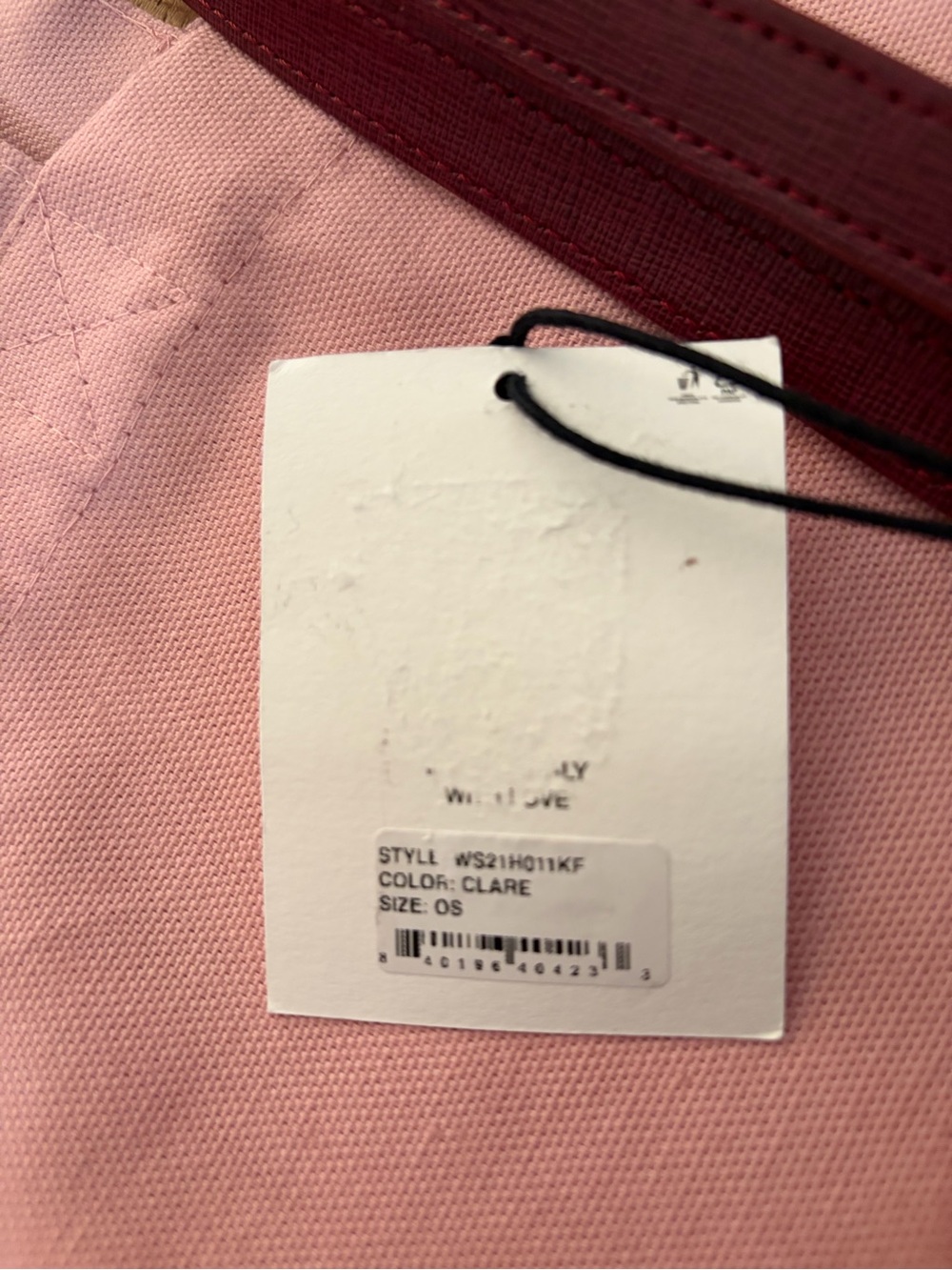 Mansur Gavriel Burgundy Leather Tote - Picture 2 of 6